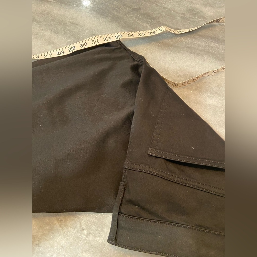 NWT J. Crew Size 34 Black Denim 03 Bootcut Jeans Stretch Cotton Pockets - Picture 6 of 10